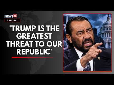 Al Green Accuses Trump of 'Covering Up Unjustifiable ICE Killings', Calls For His Impeachment | N18G