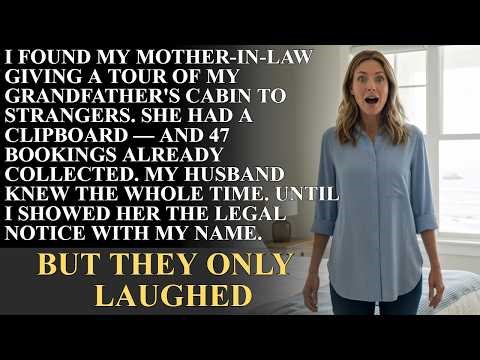 My Mother-In-Law Listed MY Inherited Cabin On Airbnb For 5 Months — Until I Called The Attorney.