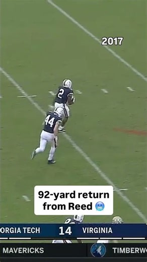 Broke free and never looked back ⚡️ #virginiacavaliers #accfootball #collegefootball