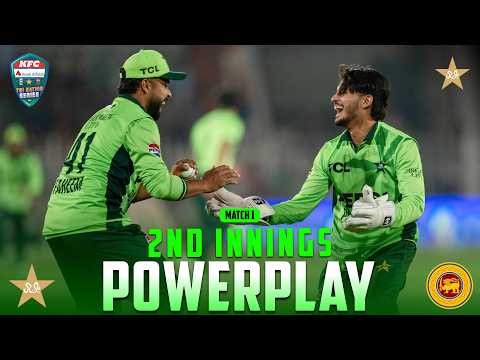 2nd Innings Powerplay | Pakistan vs Sri Lanka | Match 1 | ODI Tri-Series 2026 | PCB | MZS1K