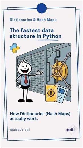 How Python Dictionaries and Hash Maps Work | Python Tutorial for Beginners 🐍 #python #coding