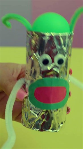 Oogly Googly Sea Monster! 👁️ Step By Step Little Angel Paper Craft Tutorials #learn #shorts