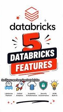 5 Databricks Features Every Data Engineer Should Know | Delta Lake, Unity Catalog & More #databricks