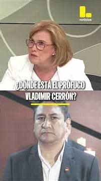 Óscar Arriola responde sobre captura del prófugo Vladimir Cerrón