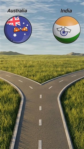 🇦🇺Australia Vs India🇮🇳 #countryballs #history #geography #memes #edit #shorts #viral
