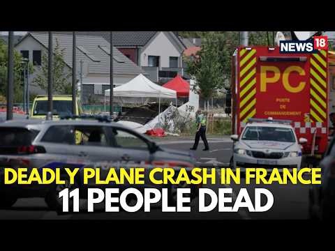 France Plane Crash LIVE Updates | Skydiving Aircraft Crashes, 11 Killed in Deadly Accident | N18G