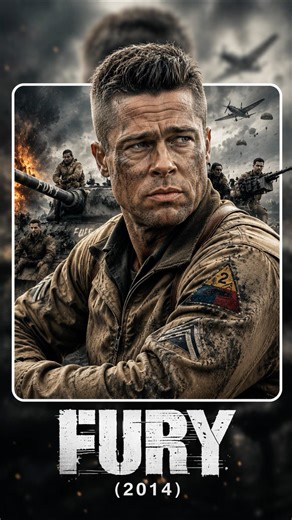 💥 Fury (2014) Brutal WWII Tank Battle Scene 🛡️ Iconic Conflict & Emotional Character Moments
