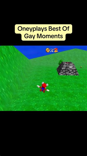 Oneyplays on YouTube #oneyplays #mario64 #Mario #nintendo #animation | Mario