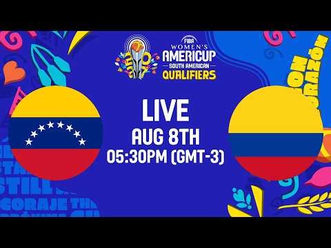 Semi-Finals | VEN v COL | Full Basketball Game | FIBA Women's AmeriCup 2027 South American Qualif.
