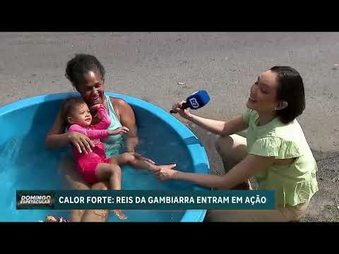 Brasileiros enfrentam calor intenso e improvisam refrescos nas ruas