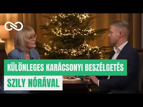 Egy kávé és egy különleges karácsonyi beszélgetés Szily Nórával