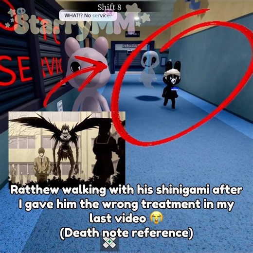 RATTHEW WALKING WITH HIS SHINIGAMI IN ANIMAL HOSPITAL #roblox #update #animalhospital