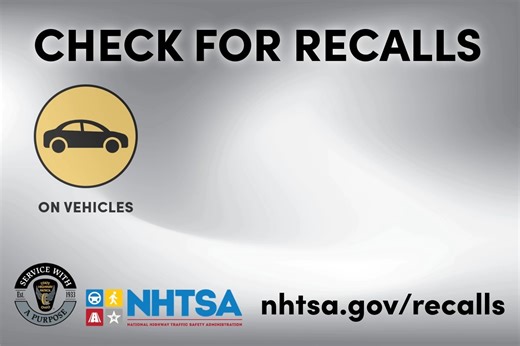 Vehicle recalls aren’t just notices - they’re safety warnings. Vehicle Safety Recalls Week kicked off yesterday, March 2, and it’s the perfect reminder to check your ride for any open recalls. It’s fast, it’s free and it could save a life. Take a minute and look up your vehicle at NHTSA.gov/recalls. Stay safe out there. | Ohio State Highway Patrol