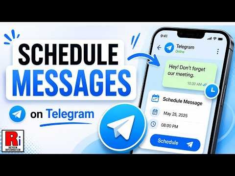 How to Schedule Messages on Telegram Messenger