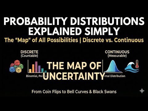 Probability Distributions Explained Simply: The "Map" of All Possibilities