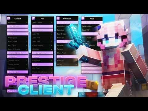 FREE Prestige Client 1.21-1.21.11 – Best PvP Crystal Client