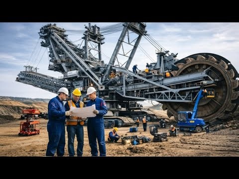 How the World’s Biggest Excavator Is Built Inside the Bagger 293 Mega Factory