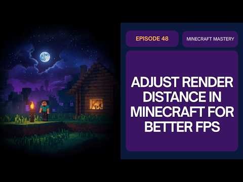 How to Adjust Render Distance in Minecraft (2026) | Better FPS Guide