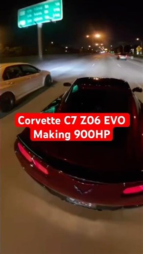 Corvette C7 Z06 EVO Making 900HP! #corvette #evolution