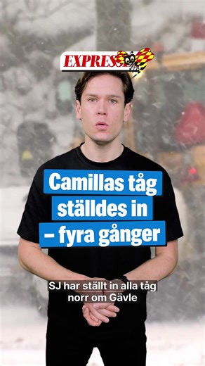 SJ har ställt in alla tåg norr om Gävle fram till måndag förmiddag till följd av vädret och många resenärer på väg hem från jul- och nyårsfiranden är nu strandade. – Vi kommer göra allt vi kan, säger Lina Edström på SJ som förväntar sig ett stort tryck på resorna under trettonhelgen. Camilla Svanström, 60, skulle resa hem till Stockholm från Örnsköldsvik redan på nyårsdagen men har ännu inte kommit iväg. Istället har hon fått boka om sin biljett fyra gånger. – De bara klipper en landsände och så