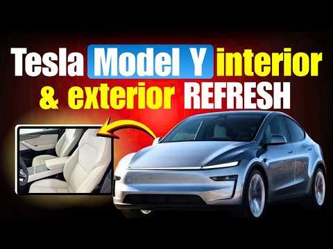 Tesla launches new Model Y interior changes and small exterior changes