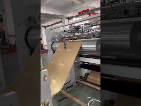 JY-350 Fully Automatic High-Speed Square Bottom Paper Tape Machine (with Round Rope)