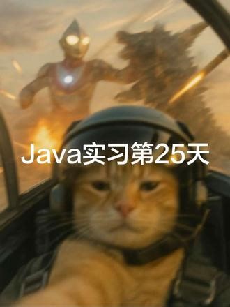 Java实习第25天 #Java实习 #26届毕业生 #软件工程 #昆明
