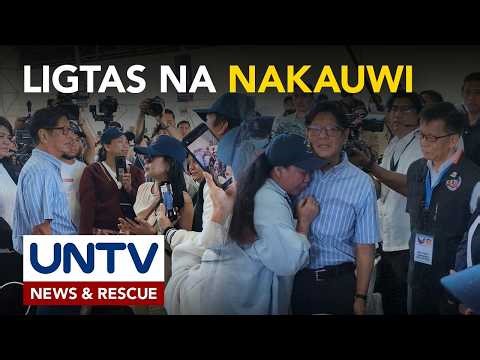 343 Filipinos na galing Middle East, sinalubong ni PBBM