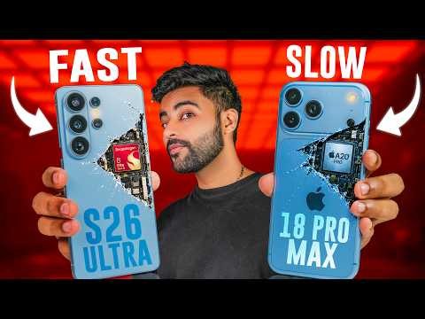 iPhone 18 Pro Max vs Samsung S26 Ultra - Detailed Comparison !!