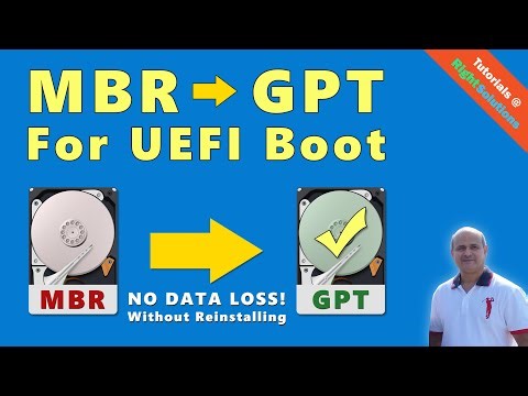 How to Convert MBR to GPT on Windows 10 - 11 for UEFI Boot (Without Reinstalling)