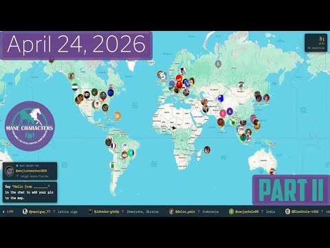 🌍 Hello From Around the World — Say Hi From Wherever You're Watching! | April 24, 2026 · Part II