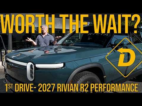 2027 Rivian R2 Performance First Drive. The Smaller Rivian is a Big Deal. #automotive