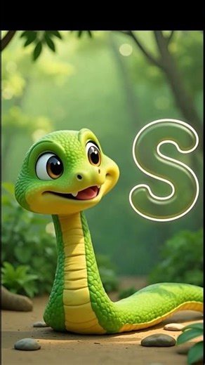 S S Song for Kids | Learn Letter S | Fun ABC Rhymes Shorts