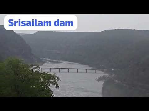 The Srisailam Dam is a major hydroelectric and irrigation project built across the Krishna River