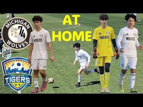 TIGERS AT SCHOOLCRAFT - NAL U16 (Michigan Wolves vs Michigan Tigers)