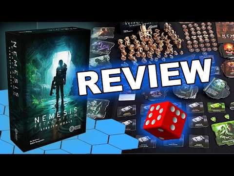 Nemesis: Retaliation Stretch Goals Expansion - Is It Worth It? | Sci Fi Horror Board Game REVIEW