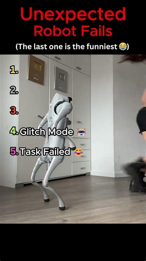 Unexpected Robot Fails You Can’t Miss 🤖😂 | Try Not To Laugh Shorts