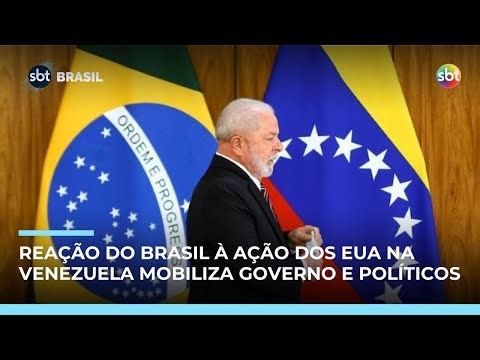 Lula condena ação dos EUA na Venezuela e fala em violação do direito internacional | #SBTBrasil