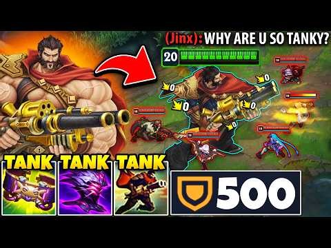 GRAVES BUT I'M A TANK THAT'S UNKILLABLE... AND I STILL ONE SHOT YOU