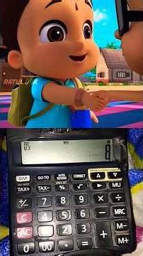 calculator new trick 😎! #shortvideo #cartoon #tricks #funny #animation #viral #facts