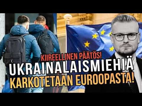 EU päätti: Ukrainalaismiehiä aletaan karkottaa! Tilapäinen suojelu jatkuu vuoteen 2028 – Pechiy