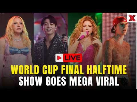 WORLD CUP FINALS HALF TIME CEREMONY LIVE | Madonna, BTS, Bieber & Shakira Performance LIVE