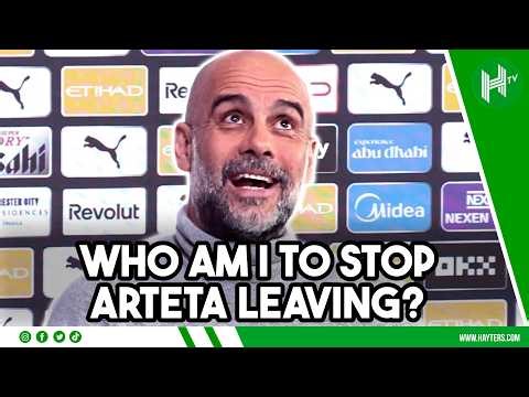 I KNEW Arteta would turn Arsenal into CONTENDERS! | Pep Guardiola EMBARGO | Arsenal v Man City