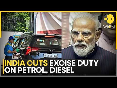 India Fuel Crisis: India Cuts Excise Duty on Petrol & Diesel | Big Relief for Consumers | WION