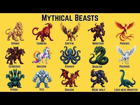 Mythical Beasts Explained | Legendary Creatures That Still Fascinate the World