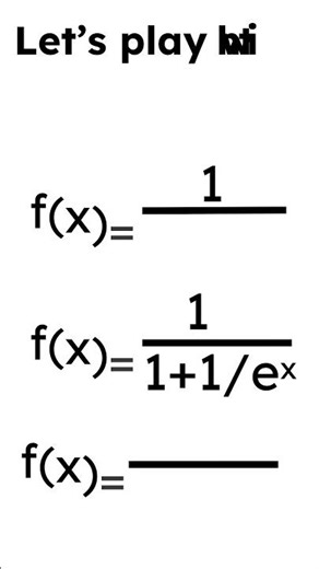 Sigmoid function overview