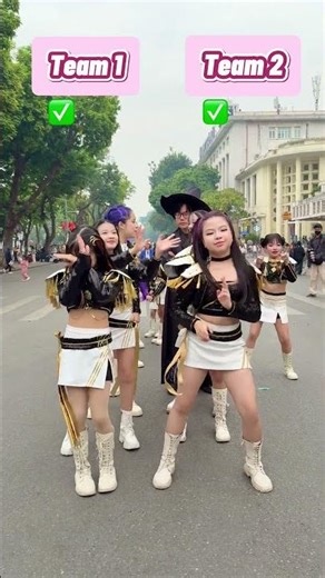 Which team’s the winner? 🔥 | Follow Me | TikTok Viral Dance Trend #trending #fyp