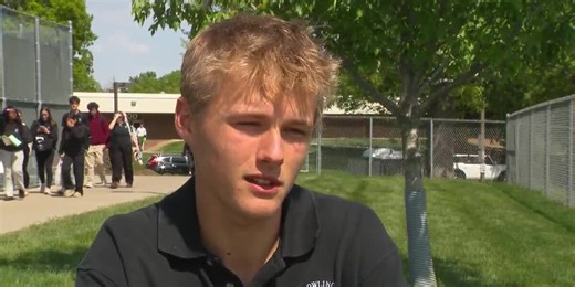 Teen credited with saving woman from house fire