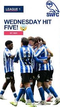 Sheffield Wednesday DESTROY AFC Wimbledon 5-0! What a Statement! 🤯🦉 #SheffieldWednesday #SWFC