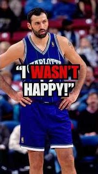 Vlade Divac TELLS A STORY of GETTING TRADED to Hornets for Kobe Bryant! 🔥#shorts #nba